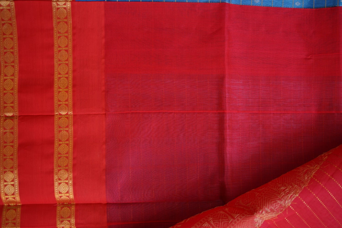 Kanchi Handloom Silk Cotton Saree-PC16274