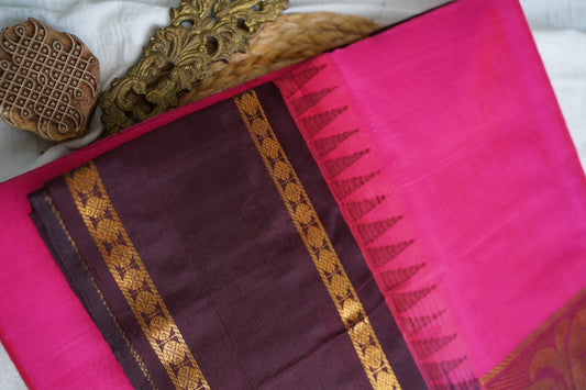 Kanchi Silk Cotton Saree PC18446