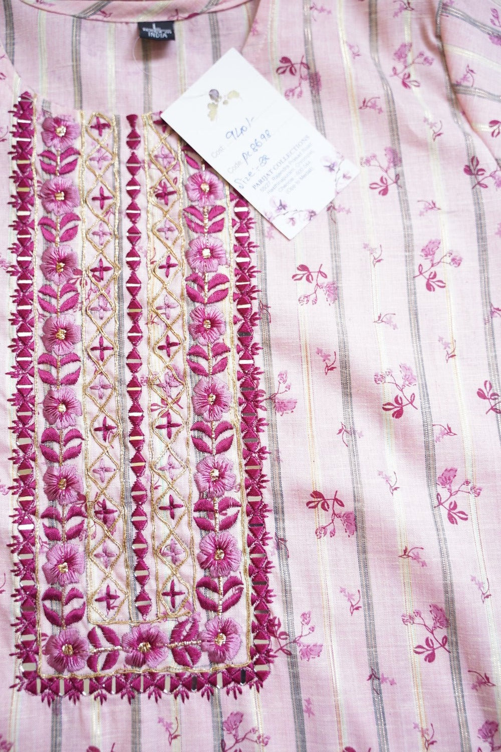Ready made Cotton Kurti PC8698