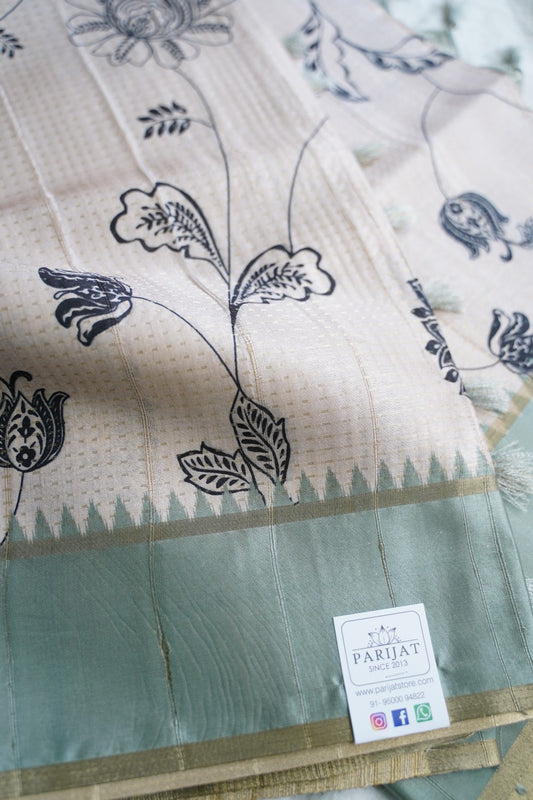 semi tussar saree PC18399