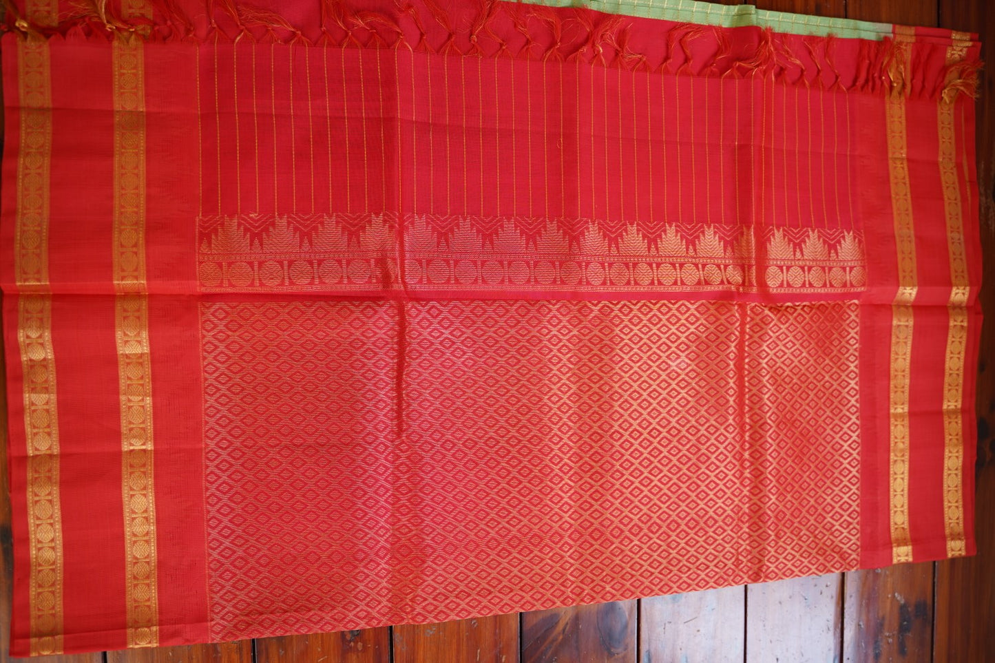 Kanchi Handloom Silk Cotton Saree-PC16287