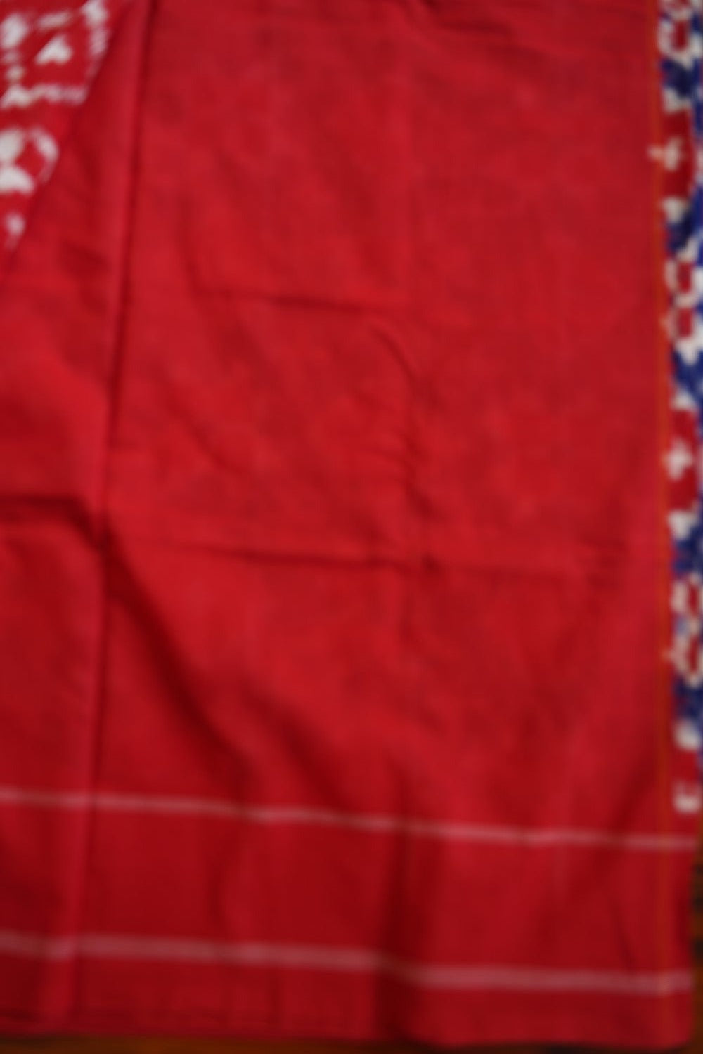 Telia Rummal Ikat handloom Cotton Saree PC11600