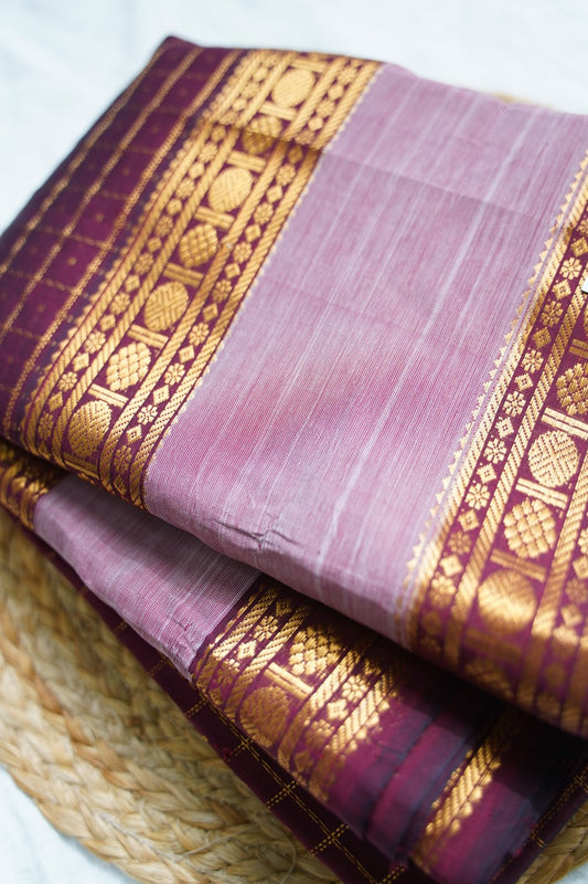 Kanchi Silk Cotton Saree PC18348