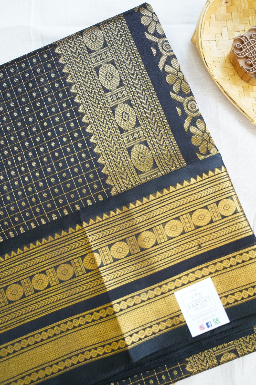 Kanchi Handloom Silk Cotton Saree PC14722