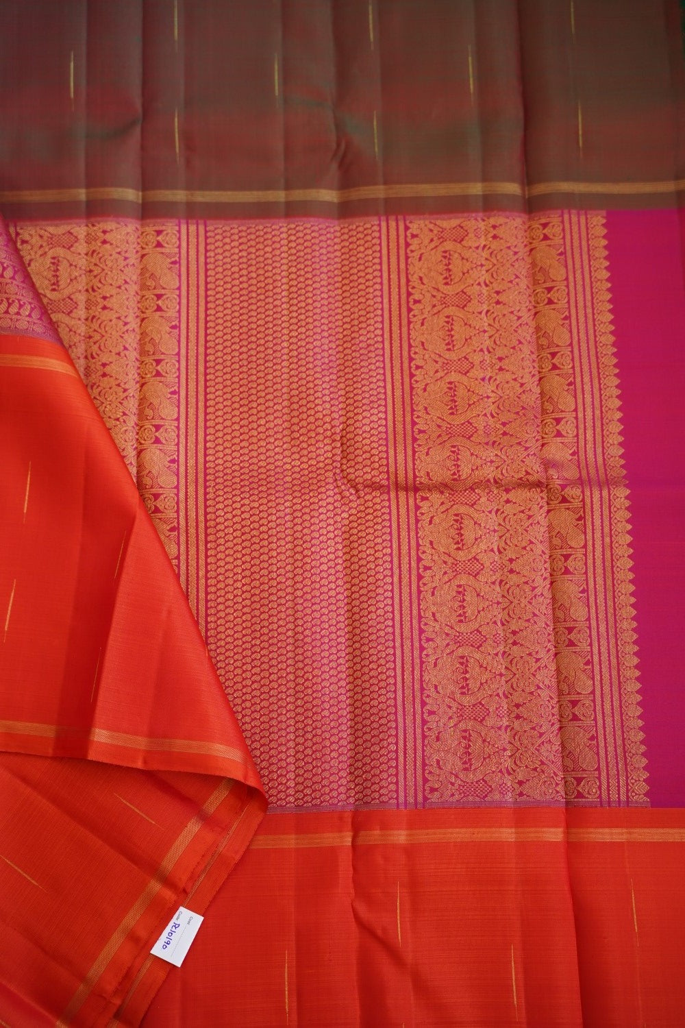 Mumpbagam Varisapet Pure Kanchi Silk Saree PC10190