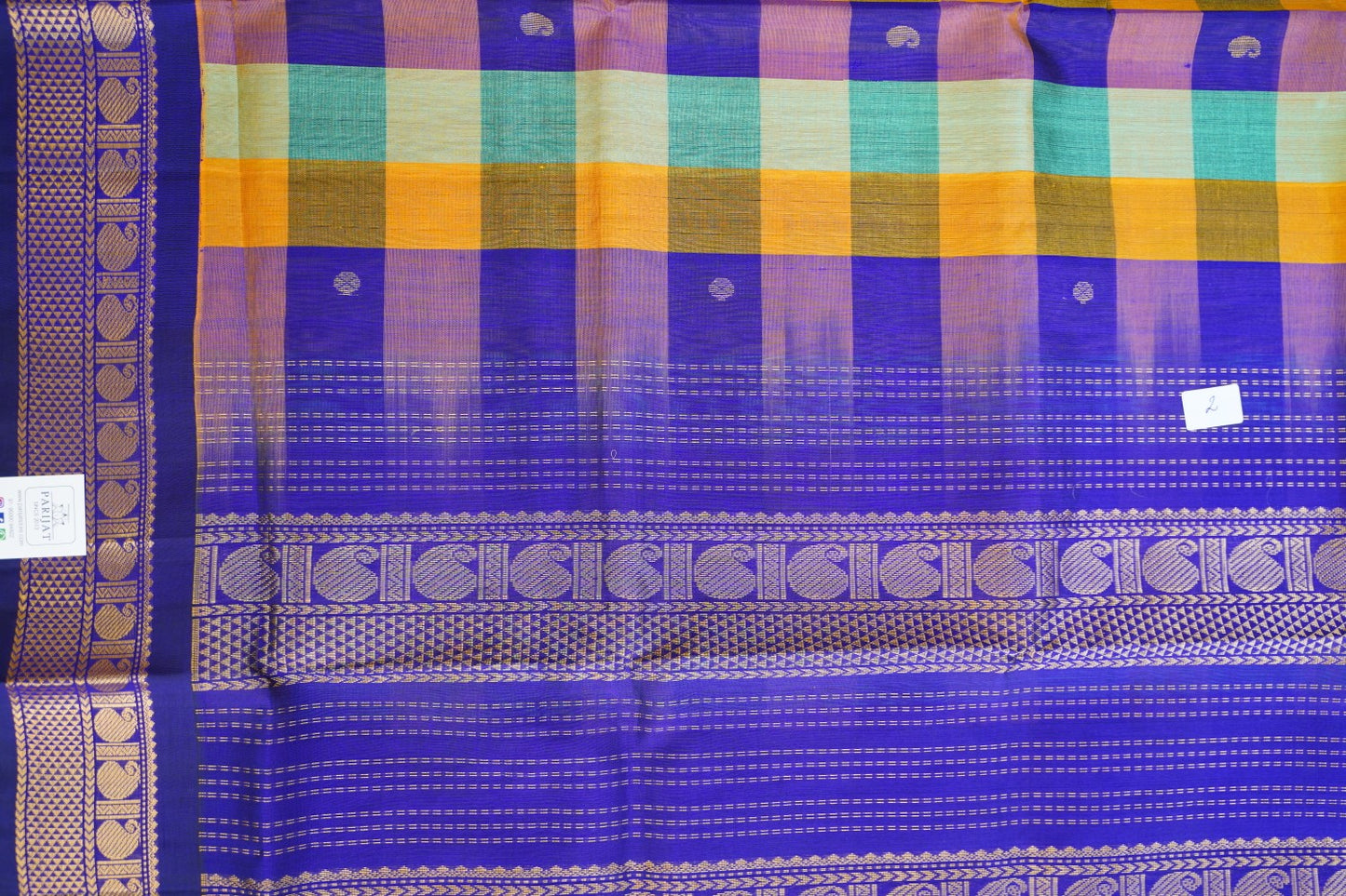 Kanchi Handloom Silk Cotton Saree PC14714