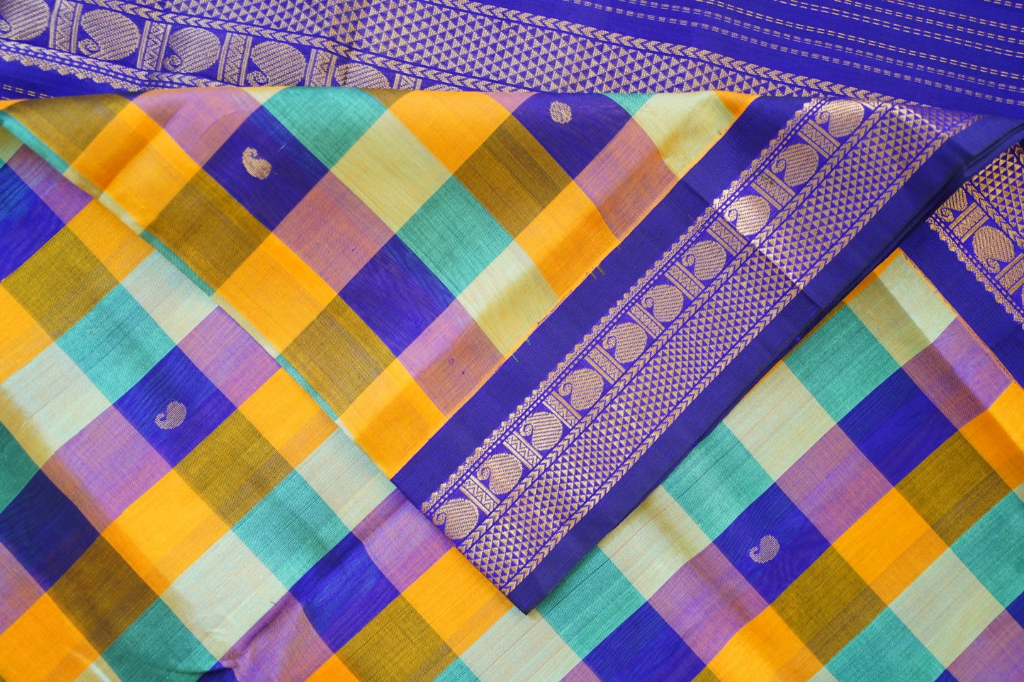Kanchi Handloom Silk Cotton Saree PC14714