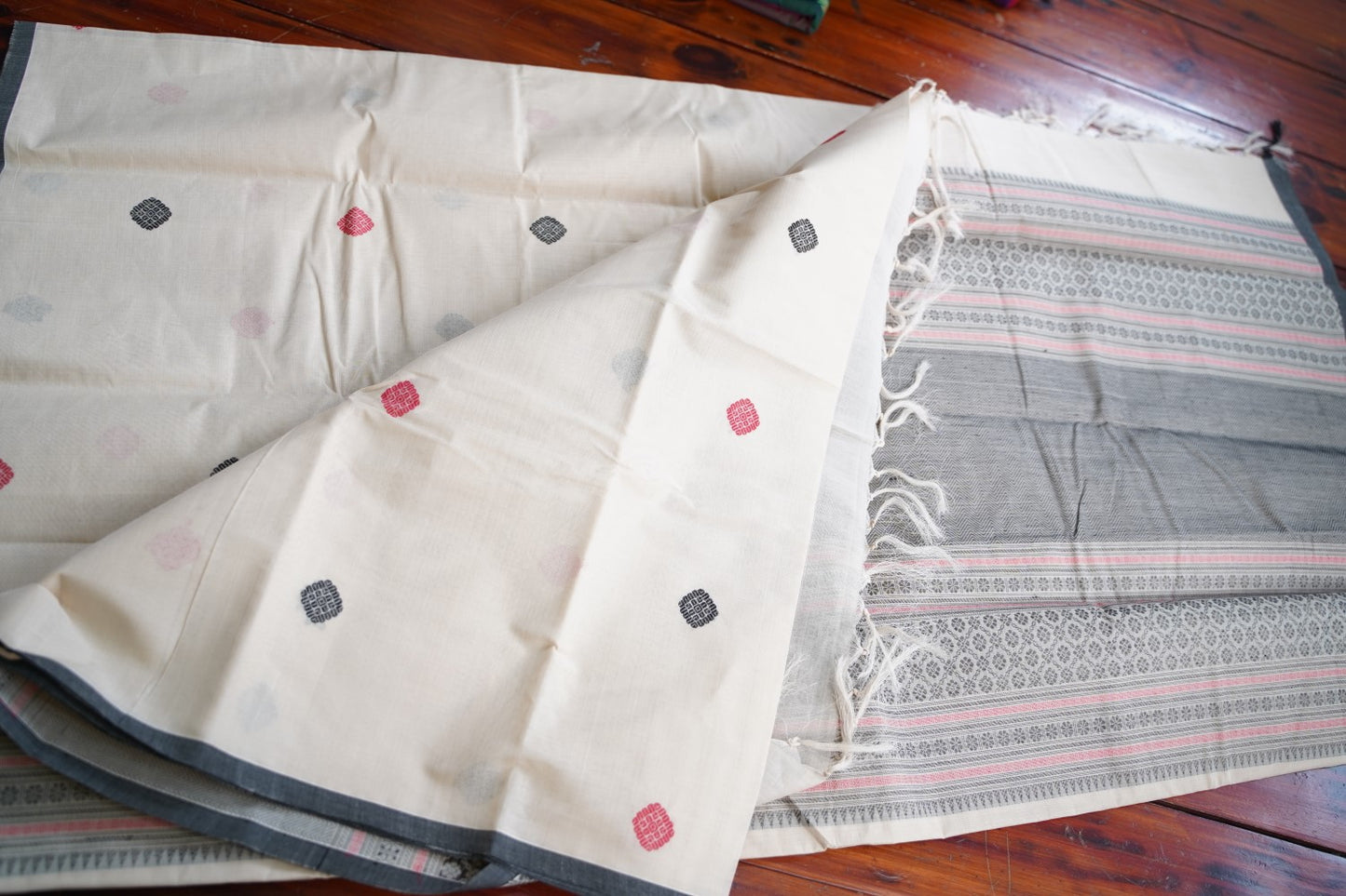 Kanchi handloom Cotton Saree PC17397