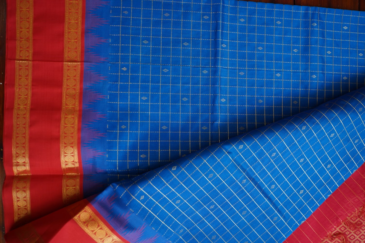 Kanchi Handloom Silk Cotton Saree-PC16268