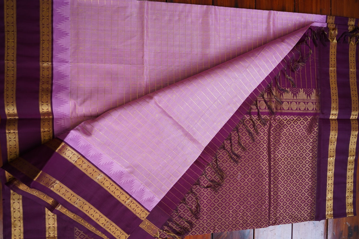 Kanchi Handloom Silk Cotton Saree-PC16292