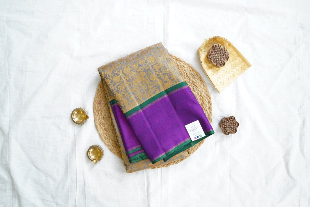 Pure Kanchi Vanasingaram Silk Saree -PC14739