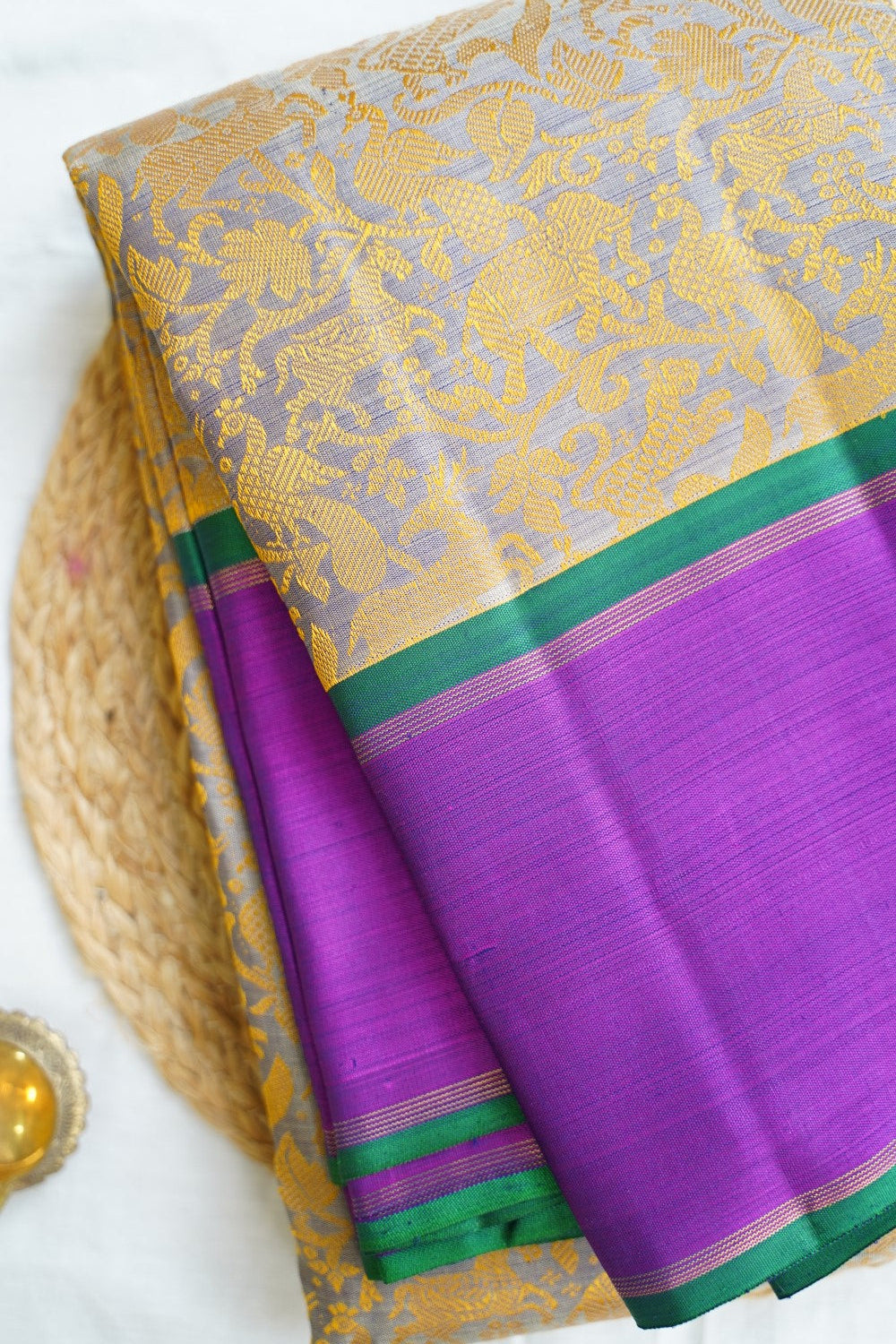 Pure Kanchi Vanasingaram Silk Saree -PC14739