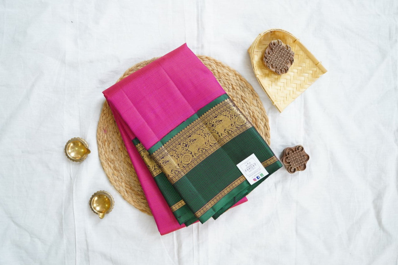 Pure Kanchi Vairaoosi Silk Saree -PC14742