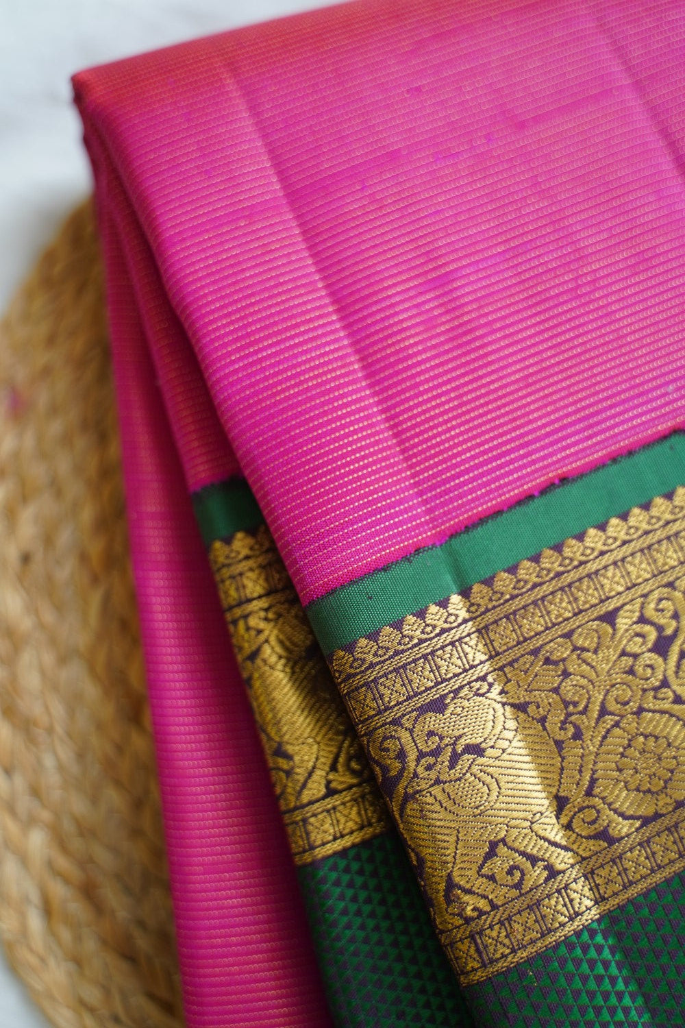 Pure Kanchi Vairaoosi Silk Saree -PC14742