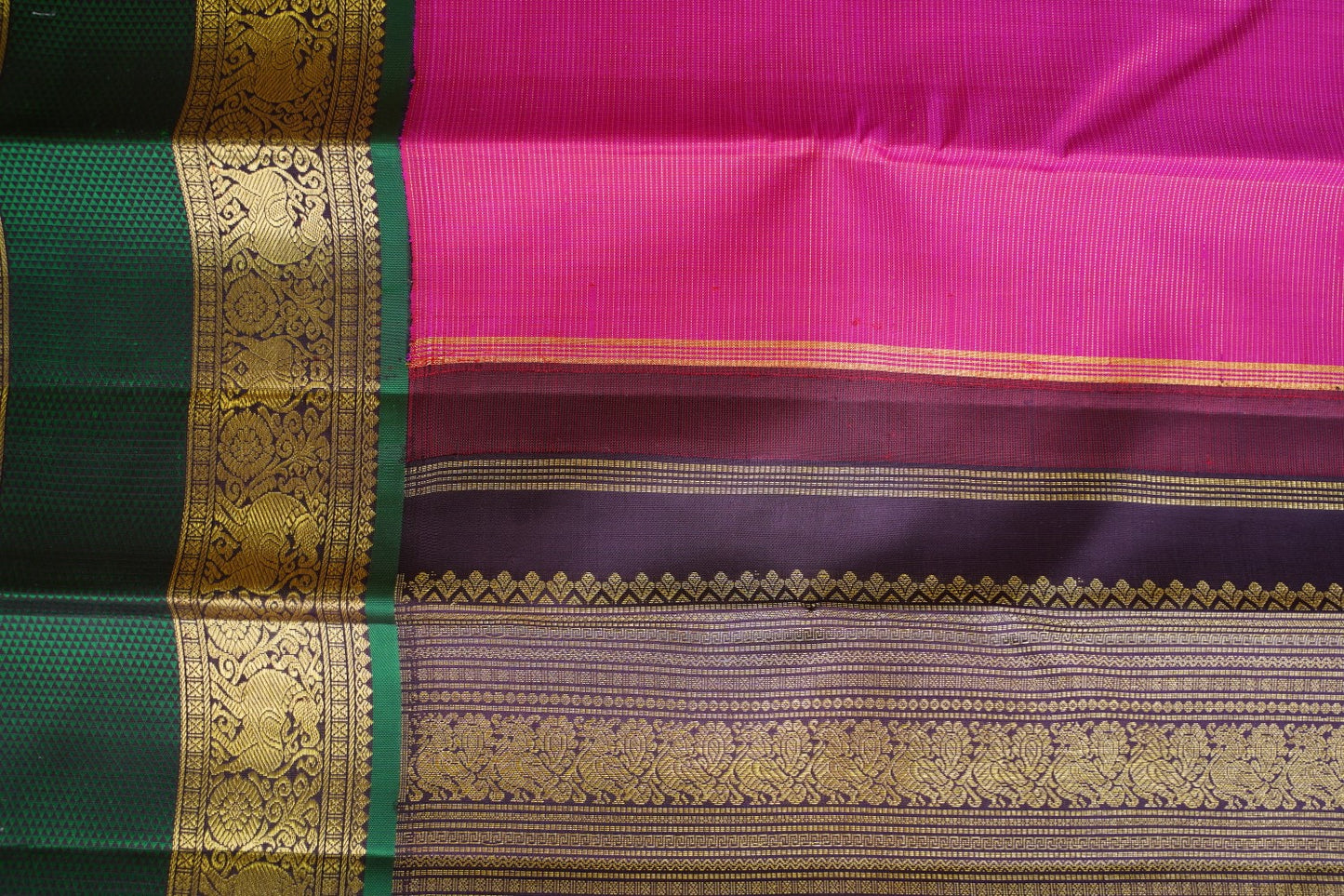 Pure Kanchi Vairaoosi Silk Saree -PC14742