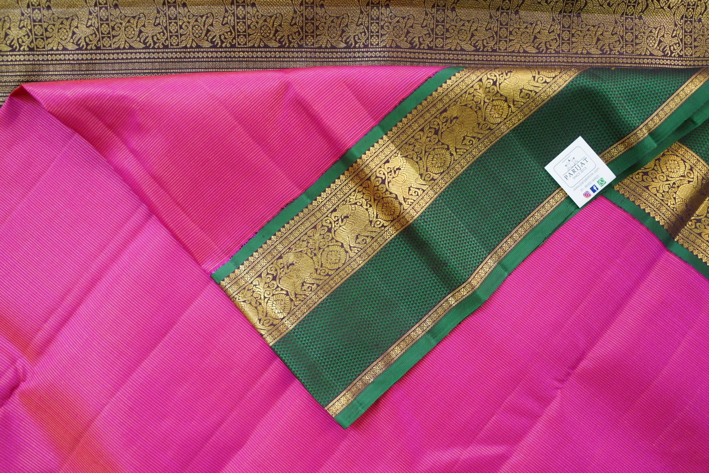 Pure Kanchi Vairaoosi Silk Saree -PC14742