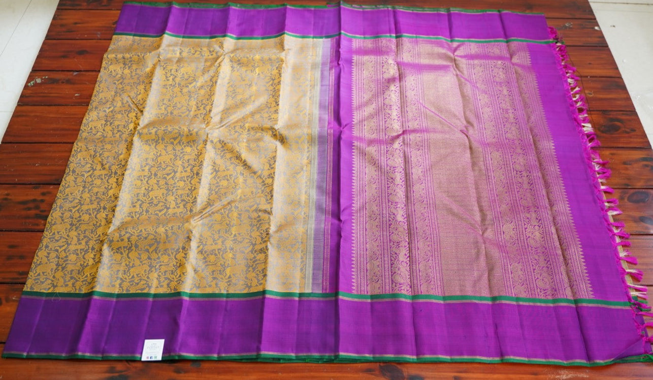Pure Kanchi Vanasingaram Silk Saree -PC14739