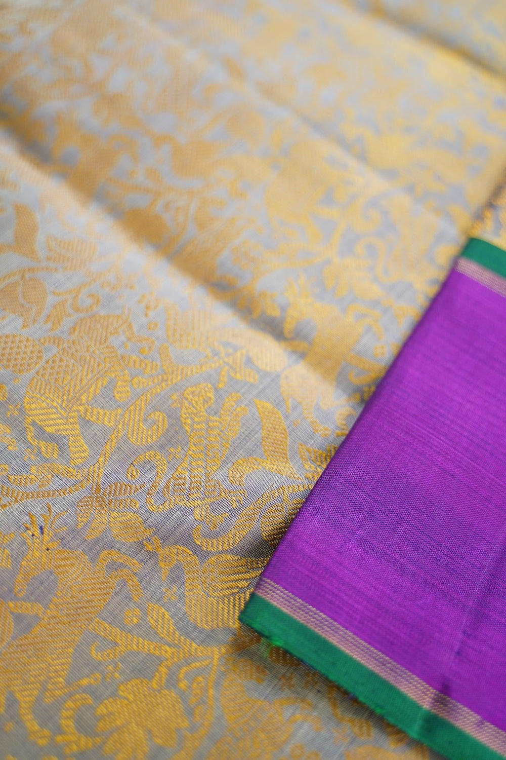 Pure Kanchi Vanasingaram Silk Saree -PC14739