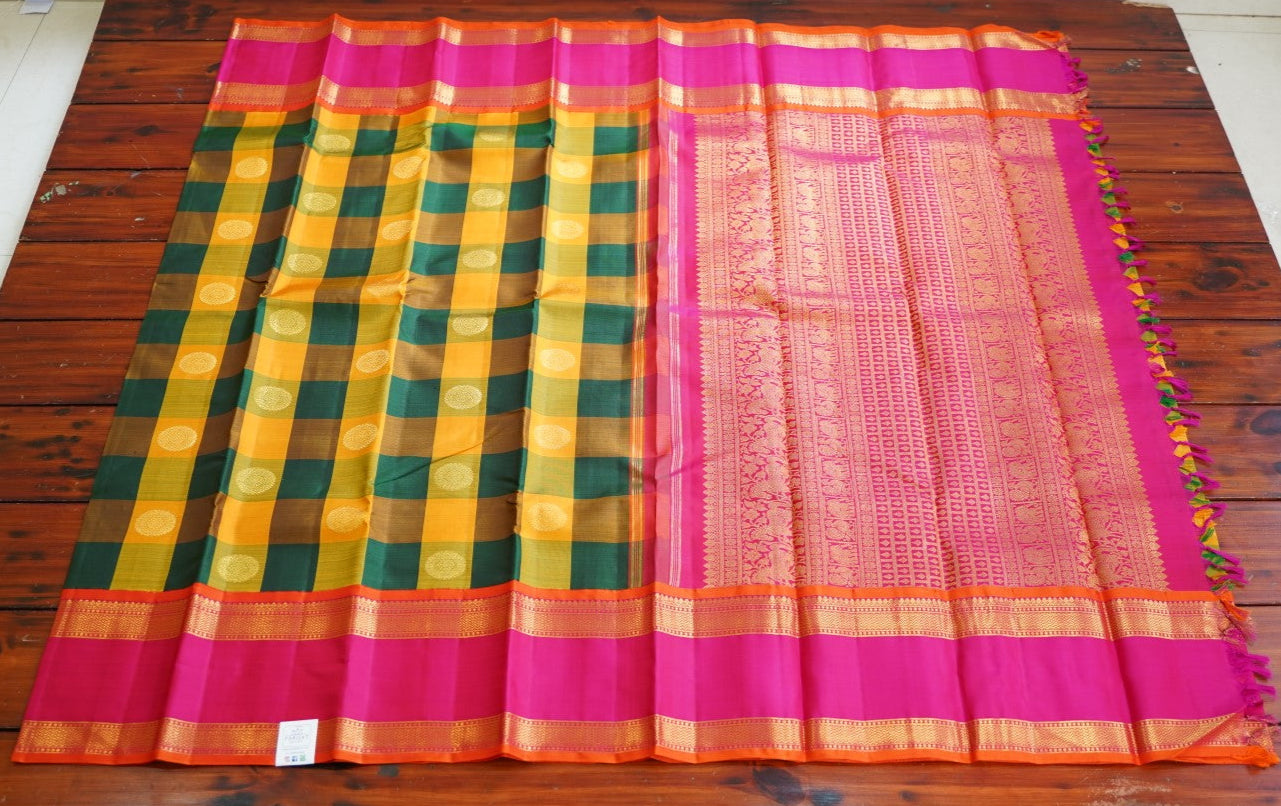 Pure Kanchi Silk Saree PC14738
