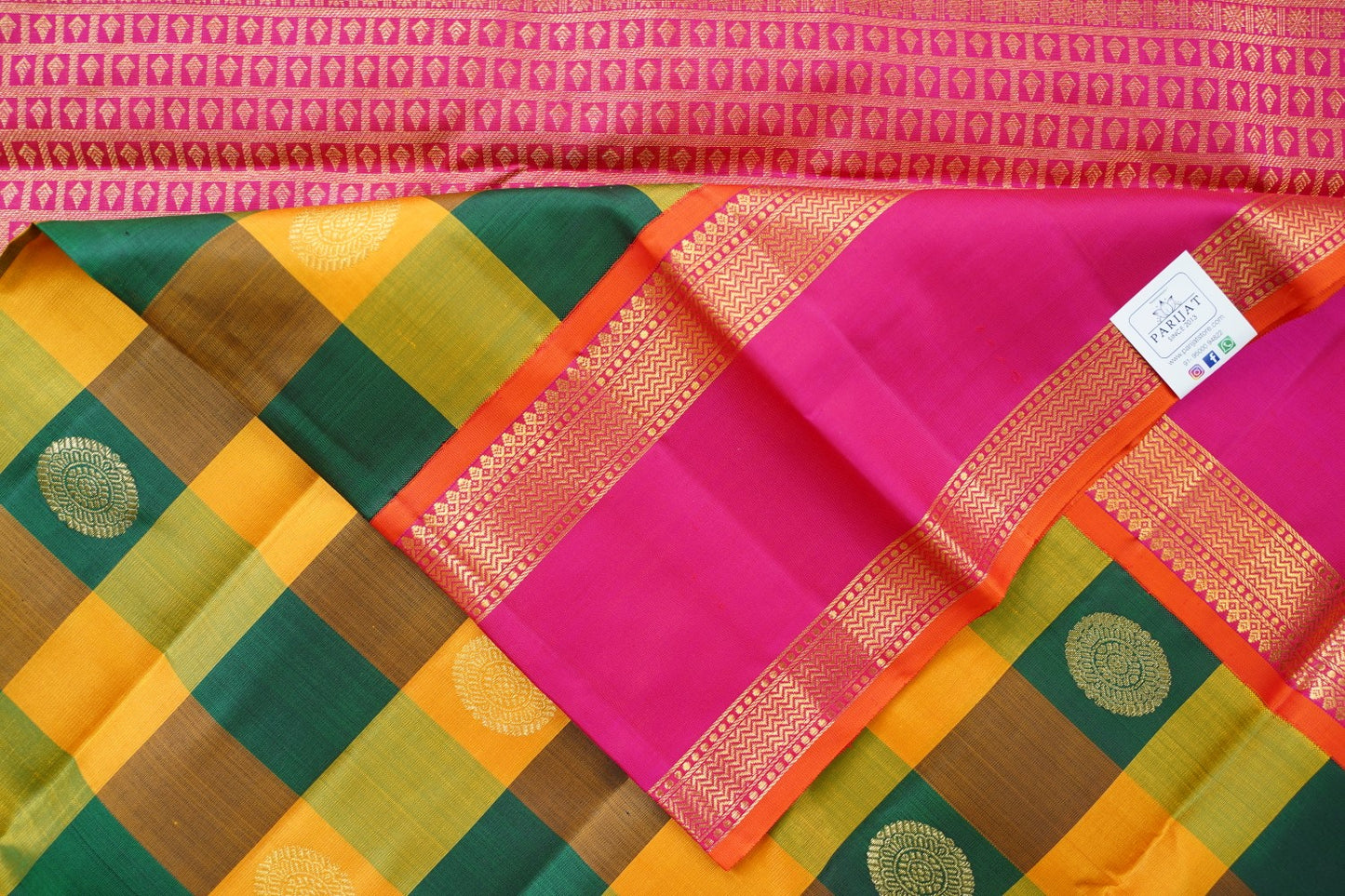 Pure Kanchi Silk Saree PC14738