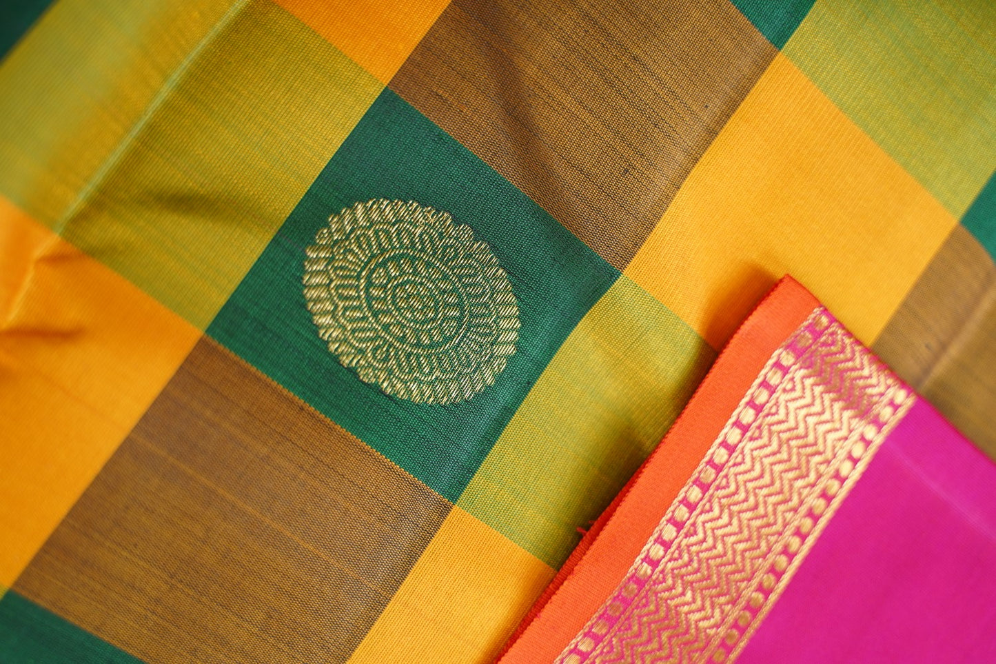 Pure Kanchi Silk Saree PC14738