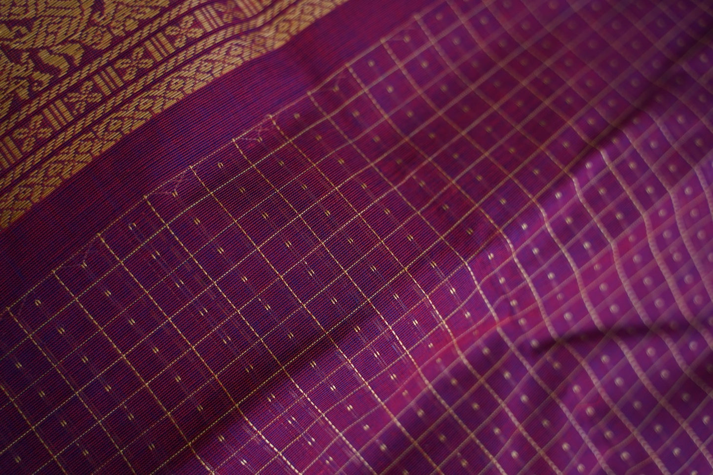 Kanchi handloom Cotton Saree PC17370