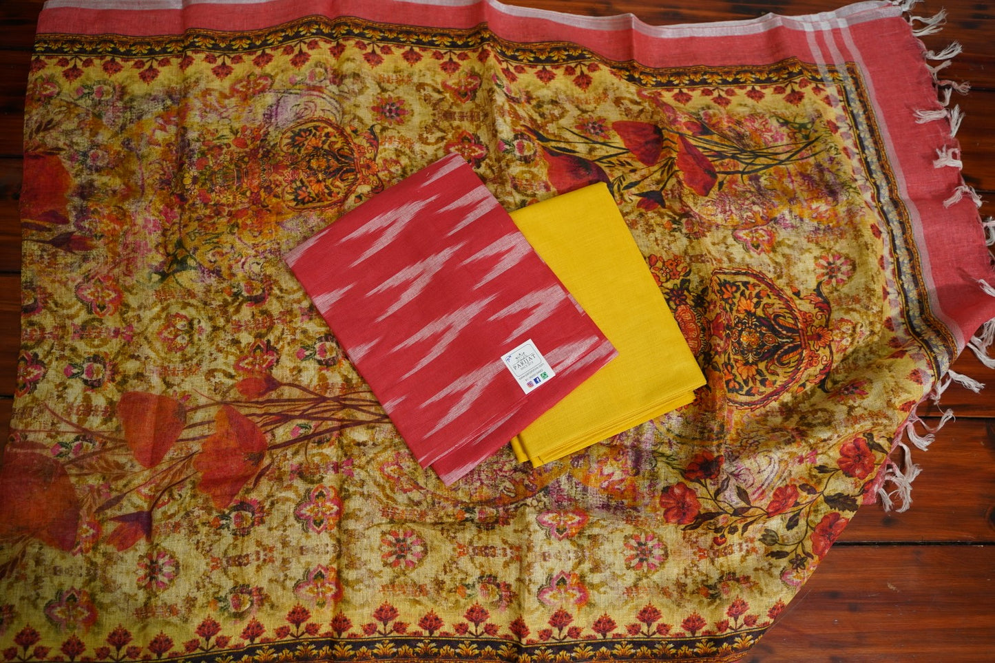 Ikat Cotton Salwar Material PC11621