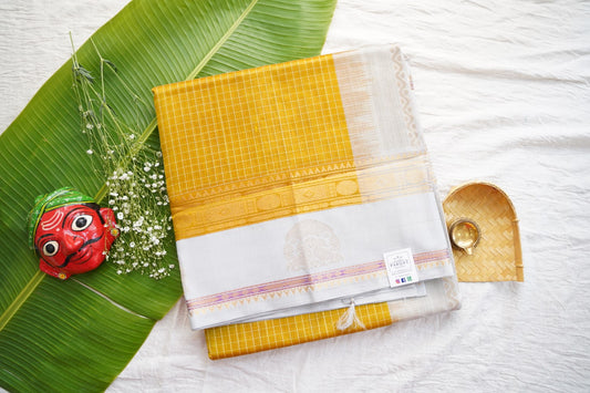 Kanchi Handloom Silk Cotton Saree pc16323