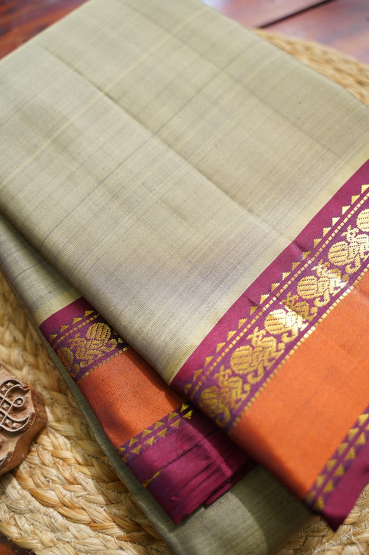 Pure Kanchi Silk Saree PC18443