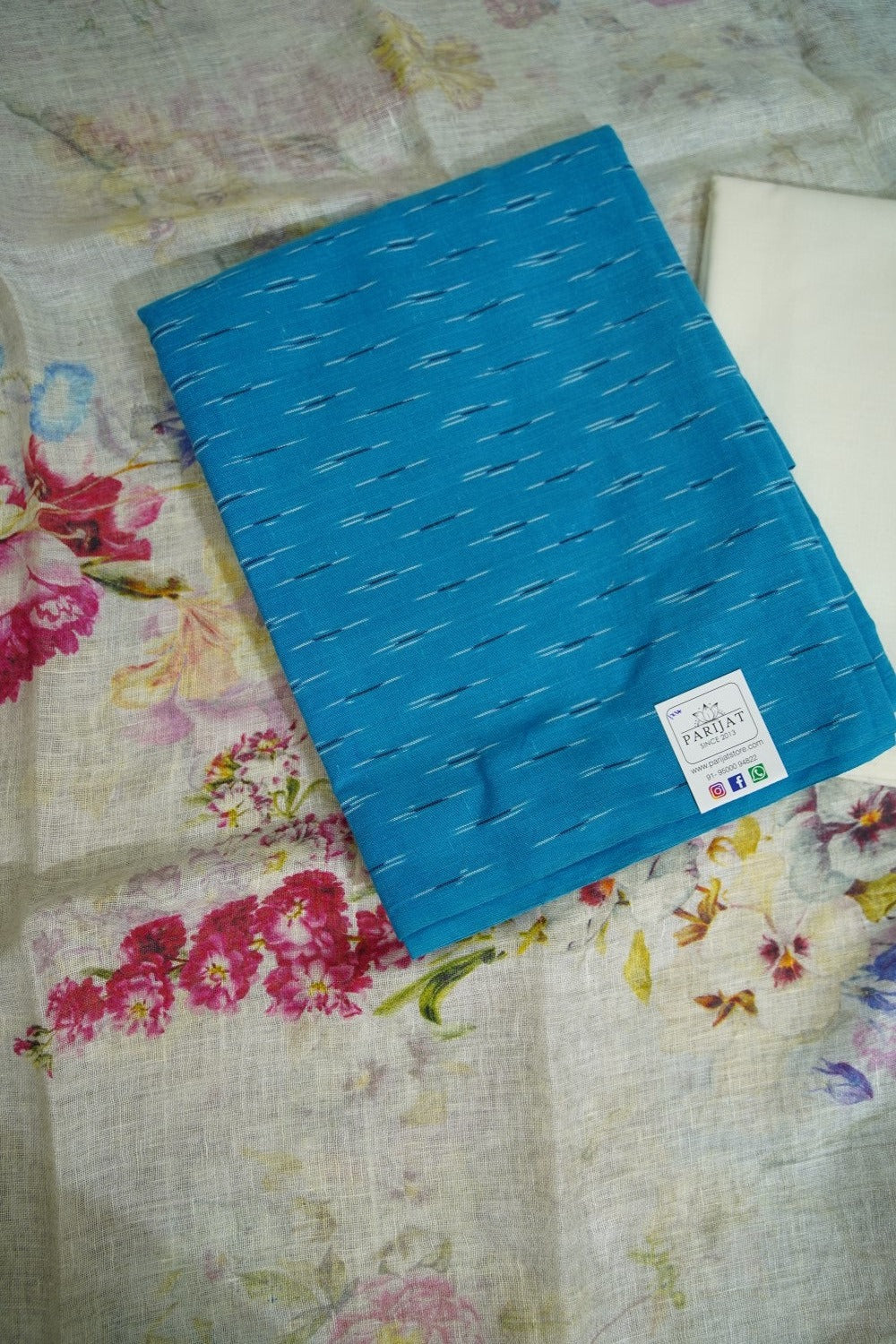 Ikat Cotton Salwar Material PC11621