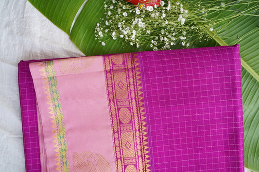 Kanchi Handloom Silk Cotton Saree-PC16329
