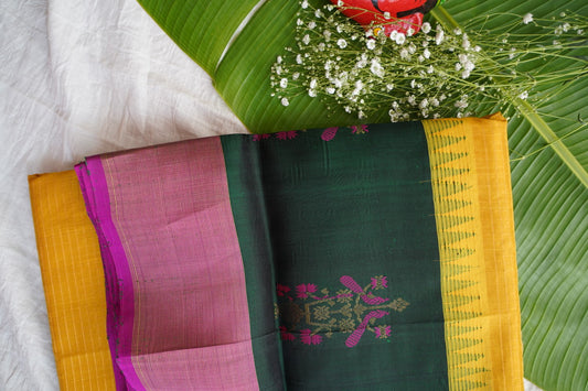 Kanchi Handloom Silk Cotton Saree-PC16315
