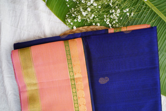 Kanchi Handloom Silk Cotton Saree pc16312