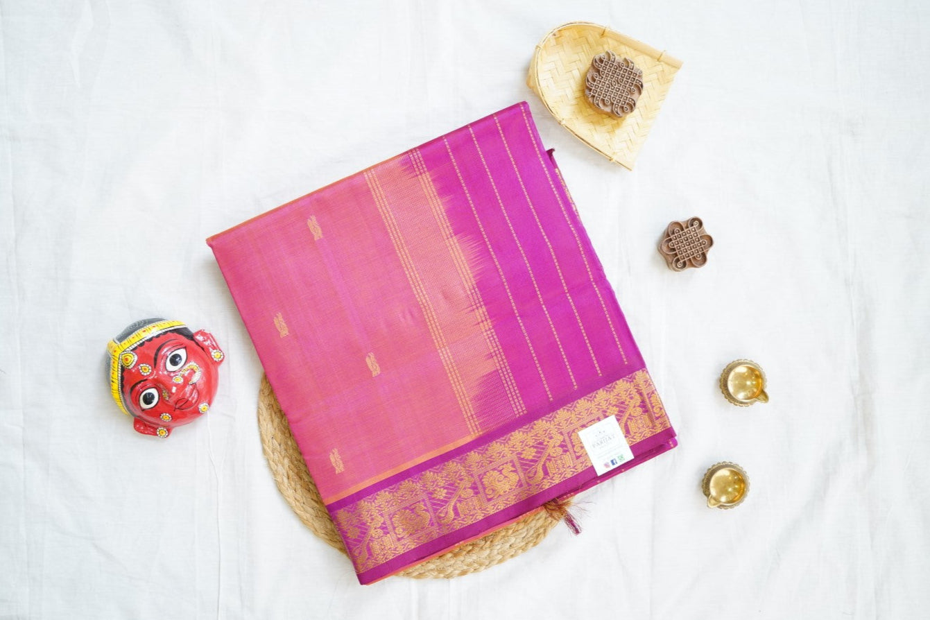 Kanchi Handloom Silk Cotton Saree PC14757