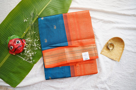 Kanchi Handloom Silk Cotton Saree pc16311