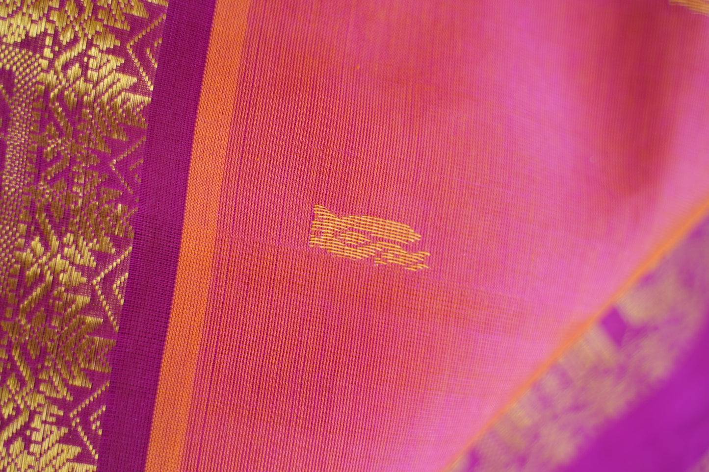 Kanchi Handloom Silk Cotton Saree PC14757