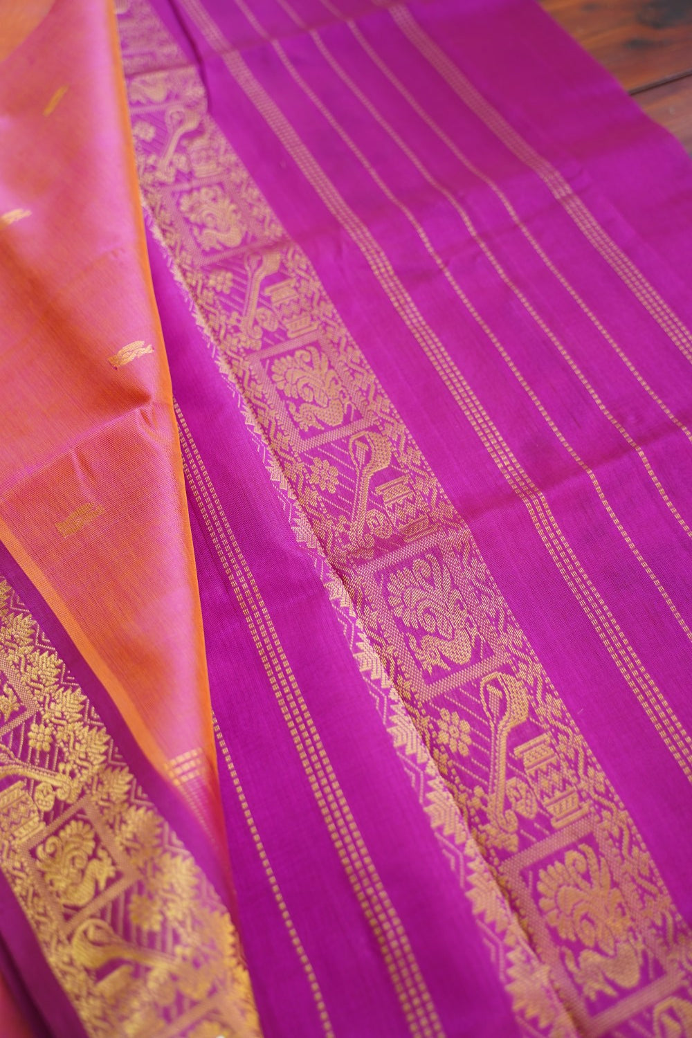 Kanchi Handloom Silk Cotton Saree PC14757