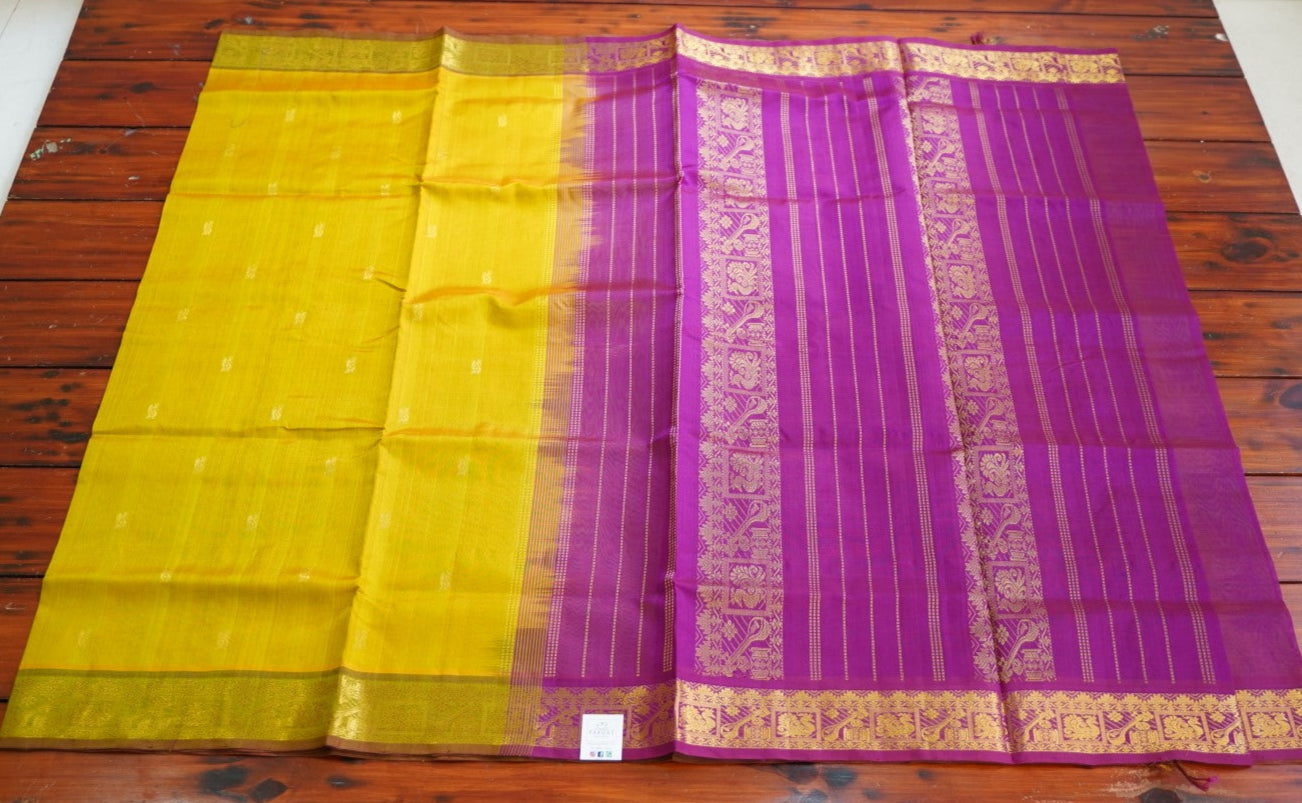 Kanchi Handloom Silk Cotton Saree PC14756