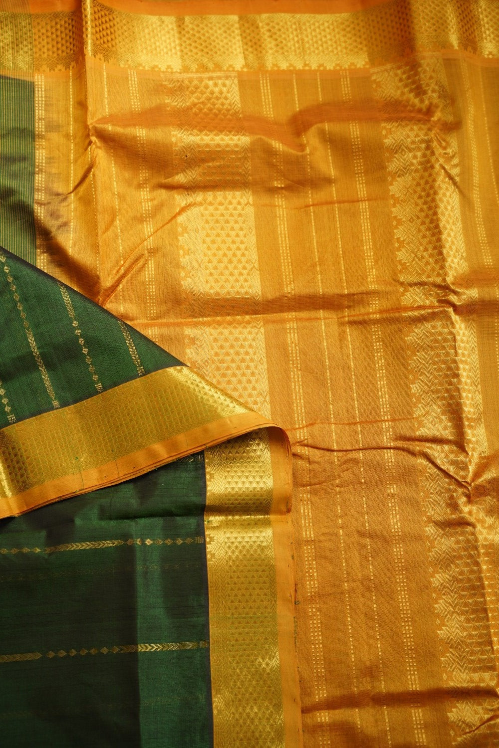 10 yards Kanchi Handloom Silk Cotton Saree PC11105