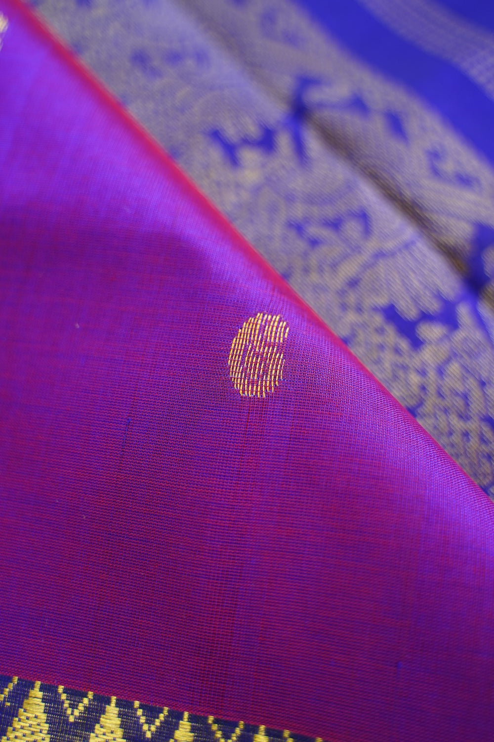 Kanchi Handloom Silk Cotton Saree PC14755