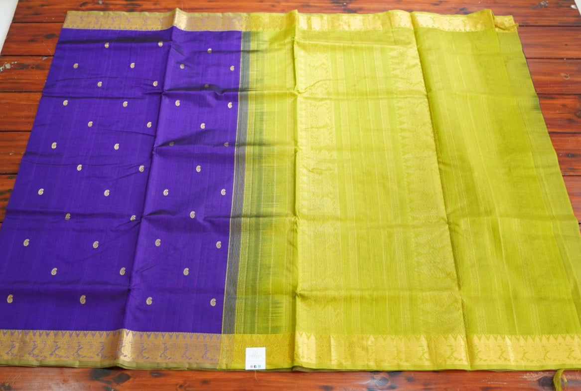 Kanchi Handloom Silk Cotton Saree PC14754