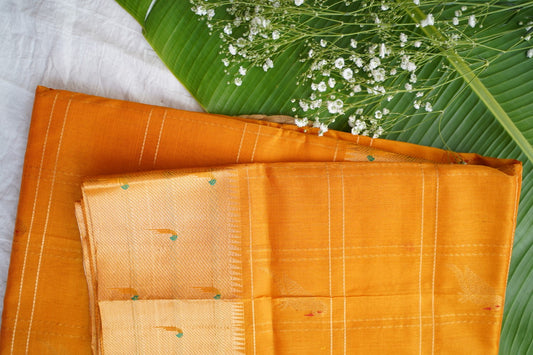Kanchi Handloom Silk Cotton Saree pc16317