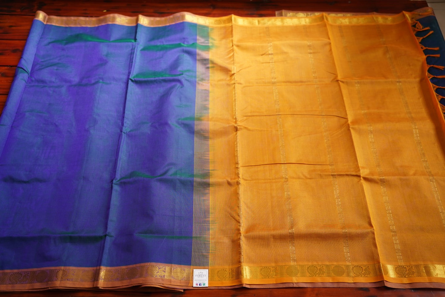 10 yards Kanchi Handloom Silk Cotton Saree PC11094