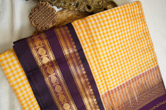 Kanchi Silk Cotton Saree PC18462