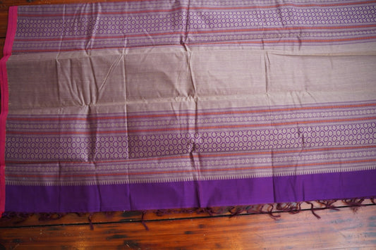 Kanchi handloom Cotton Saree PC17398