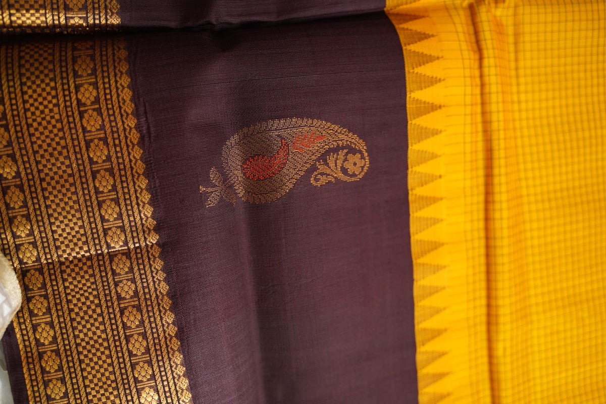 Kanchi Silk Cotton Saree PC18461
