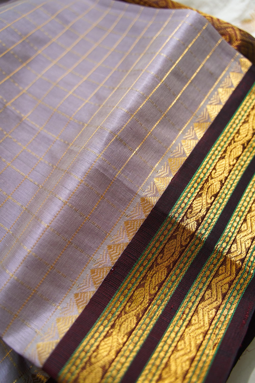 Kanchi Silk Cotton Saree PC18460