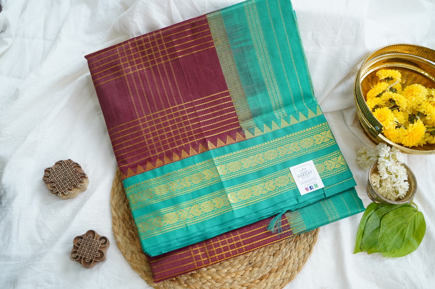 Kanchi Handloom Silk Cotton Saree PC14787