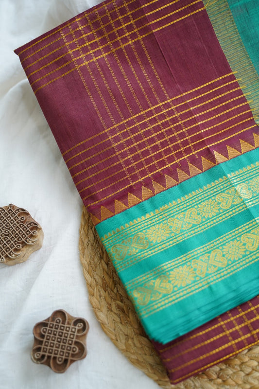 Kanchi Handloom Silk Cotton Saree PC14787