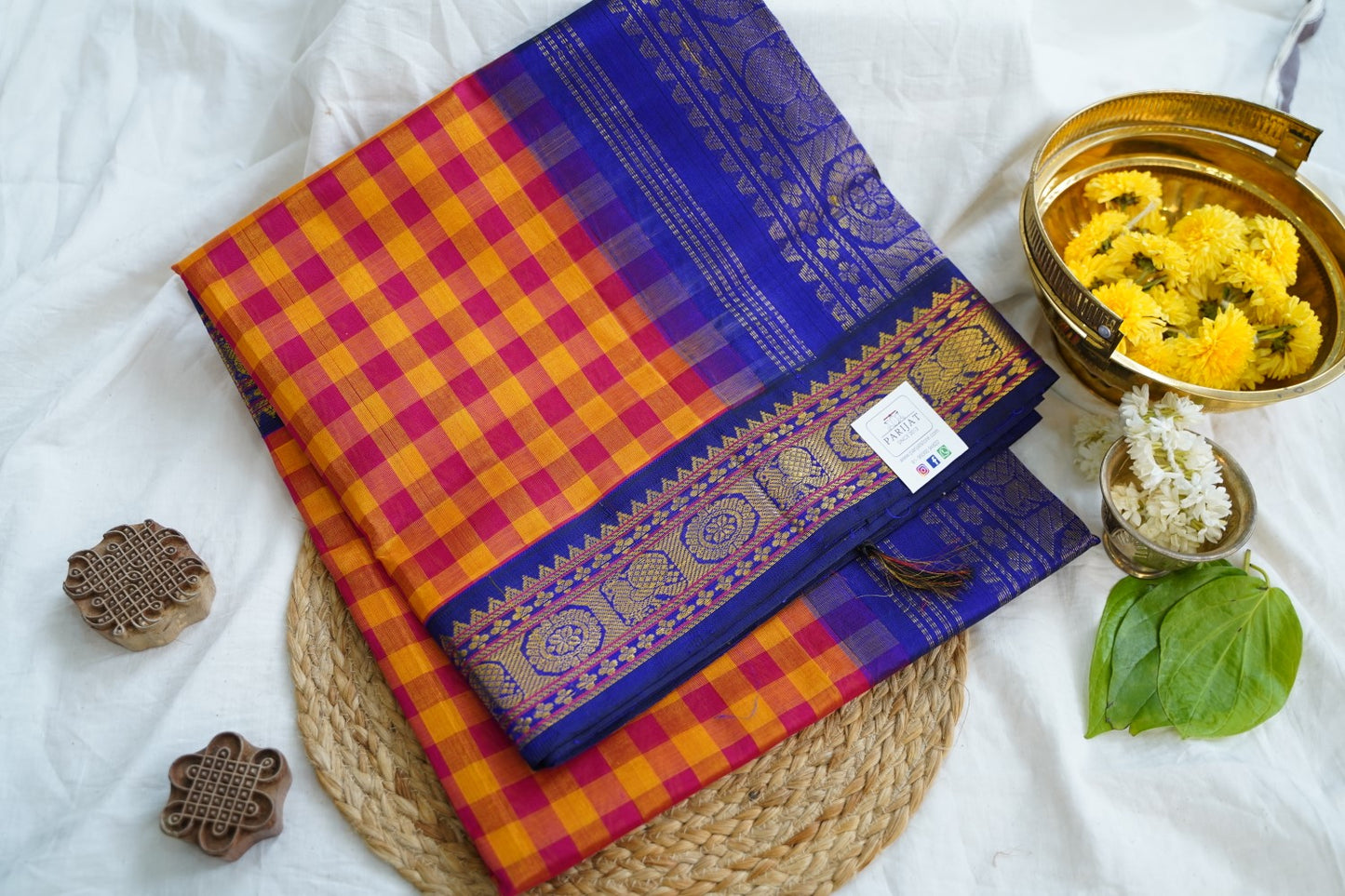 Kanchi Handloom Silk Cotton Saree PC14800